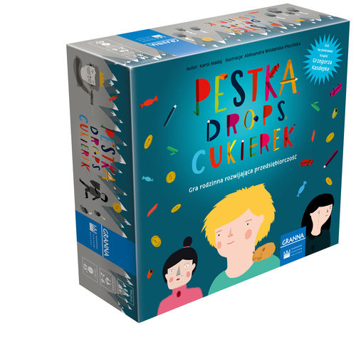 okładka Pestka drops cukierek książka