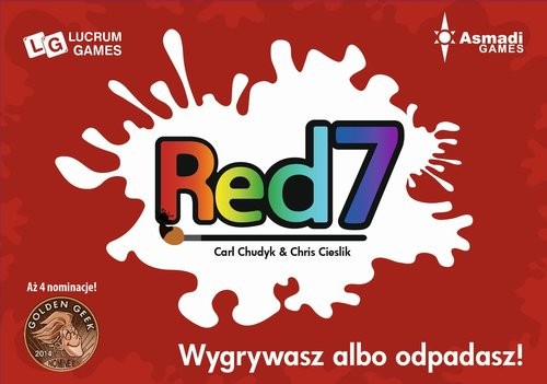 okładka Red 7 Wygrywasz albo odpadasz! książka