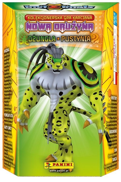 okładka Invizimals Nowa drużyna 2016 Talia Dżungla-Pustynia książka