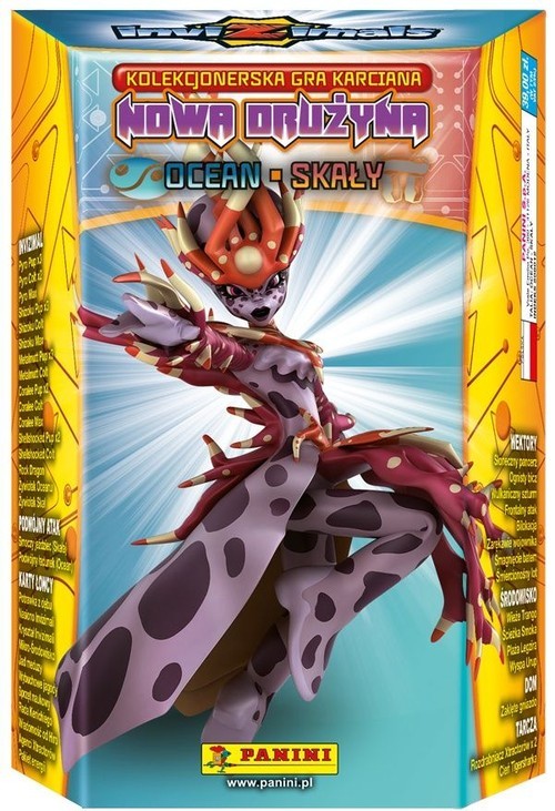 okładka Invizimals Nowa drużyna Talia Ocean-Skały książka