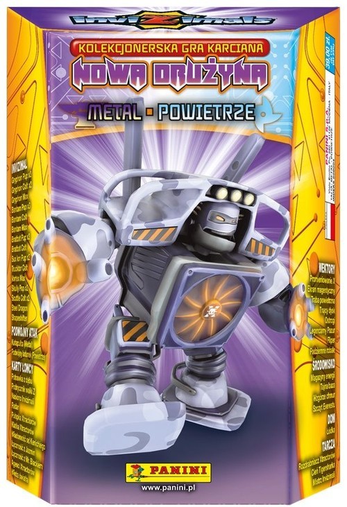 okładka Invizimals Nowa drużyna Talia Metal-Powietrze książka