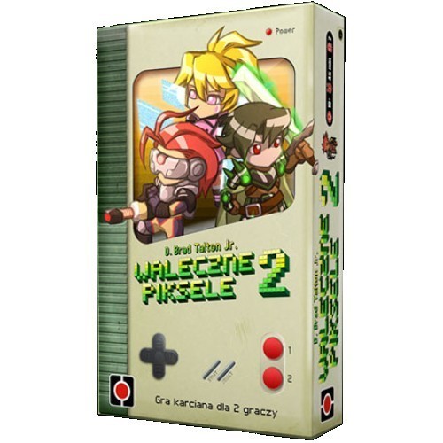 okładka Waleczne Piksele 2 gra karciana książka