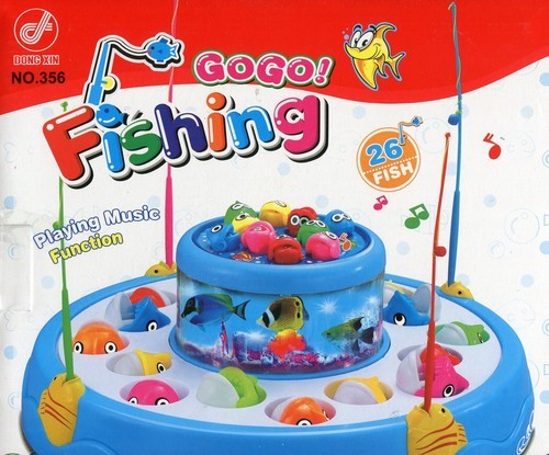 okładka Łowienie rybek światło dźwięk 2 poziomy książka