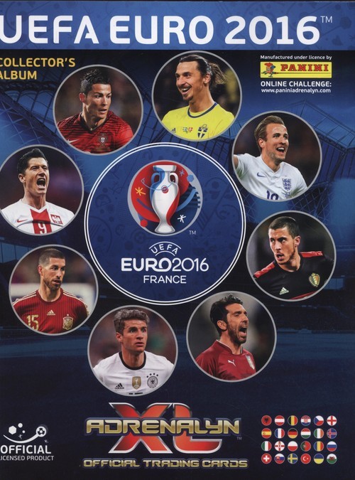 okładka Album Adrenalyn XL UEFA EURO 2016 książka