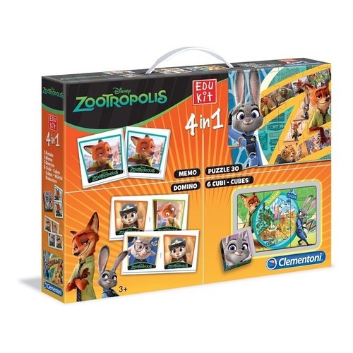 okładka Edukit 4w1 Zwierzogród książka