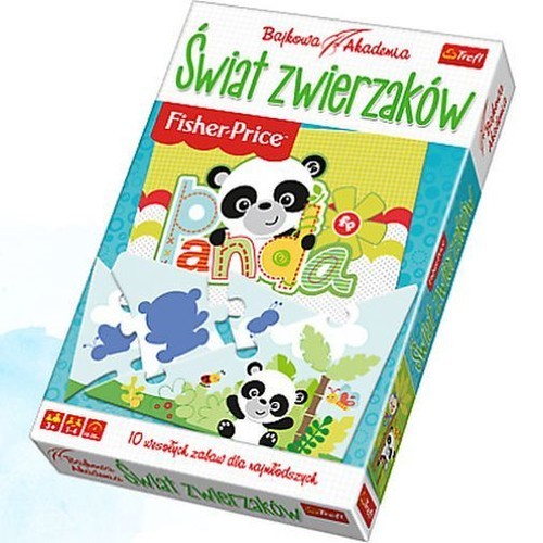 okładka Świat zwierzaków Fisher-Price Bajkowa Akademia książka