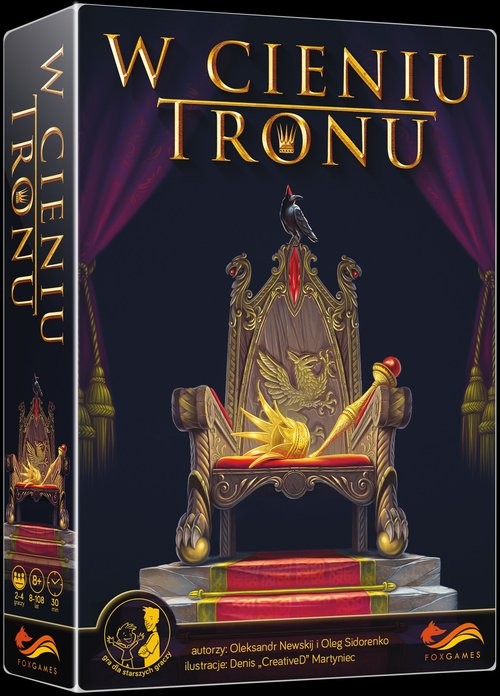 okładka W cieniu tronu książka | Oleksaner Newskij, Oleg Sidorenko