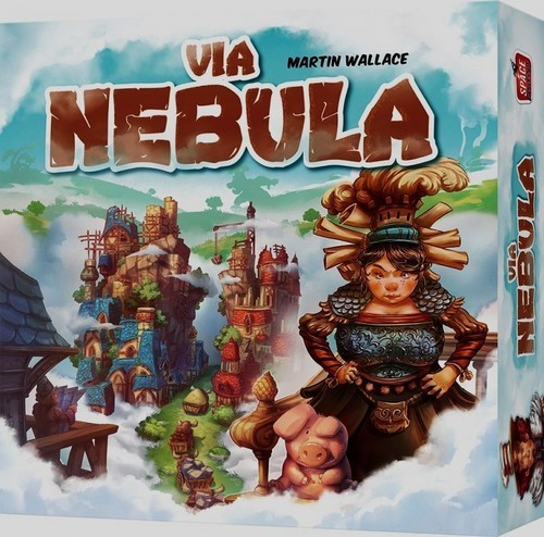 okładka Via Nebula książka | Martin Wallace