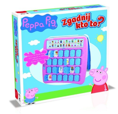 okładka Zgadnij kto to Peppa książka