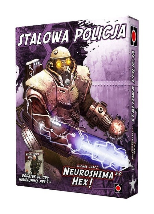 okładka Neuroshima HEX 3.0 Stalowa Policja książka