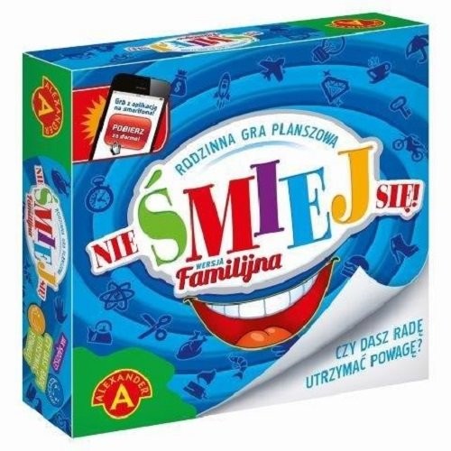 okładka Nie śmiej się wersja familijna książka