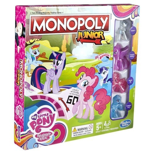 okładka Monopoly Junior My Little Pony książka