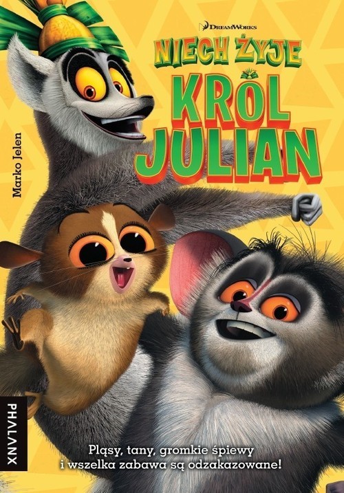 okładka Niech żyje Król Julian książka