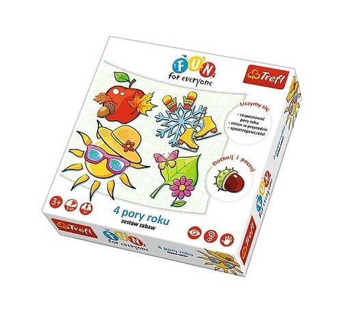 okładka 4 pory roku Fun for everyone książka