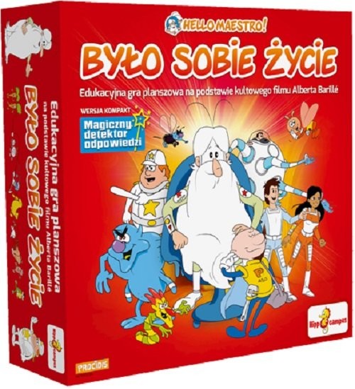 okładka Było Sobie Życie Gra planszowa Wersja Kompakt książka | Albert Barille