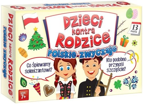 okładka Dzieci kontra Rodzice Polskie Zwyczaje książka