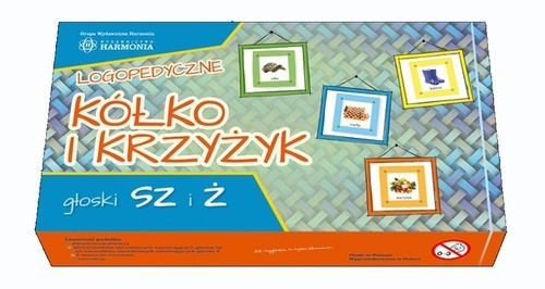 okładka Logopedyczne kółko i krzyżyk głoski SZ i Ż książka