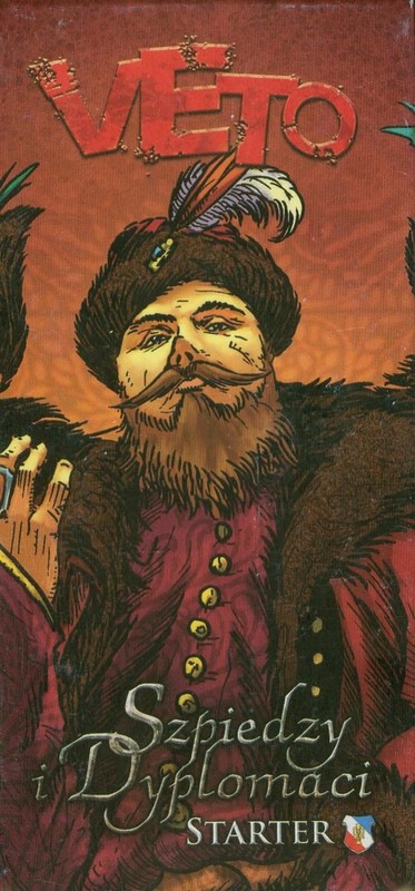 okładka Veto Szpieszy i dyplomaci Starter Dworscy książka