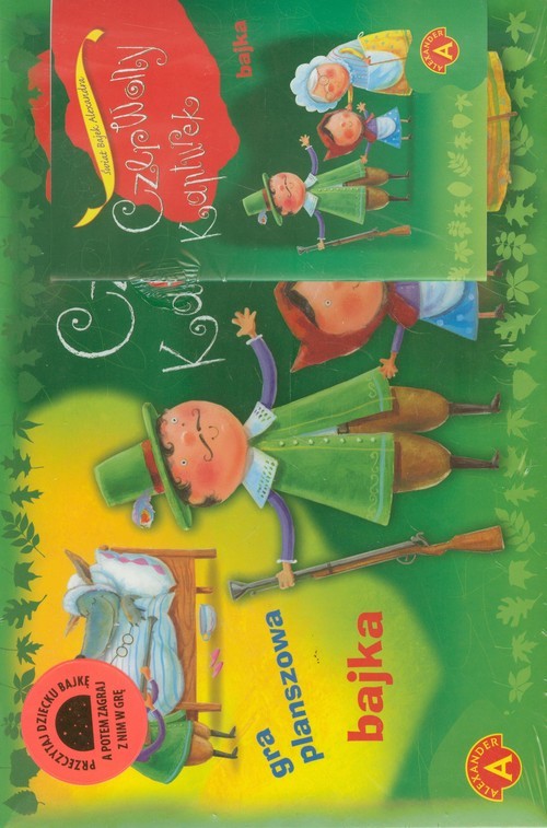 okładka Czerwony Kapturek Gra planszowa książka