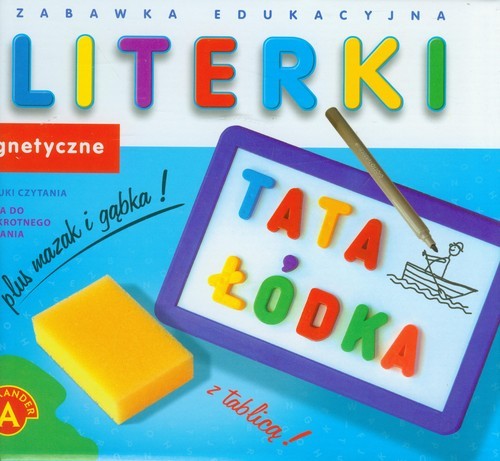 okładka Literki edukacyjne książka