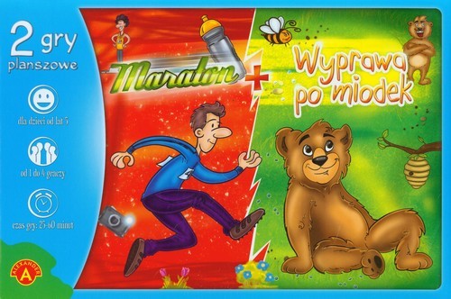 okładka Maraton Wyprawa po miodek książka