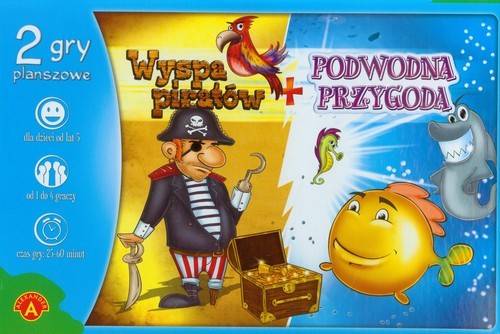 okładka Podwodna przygoda Wyspa piratów książka