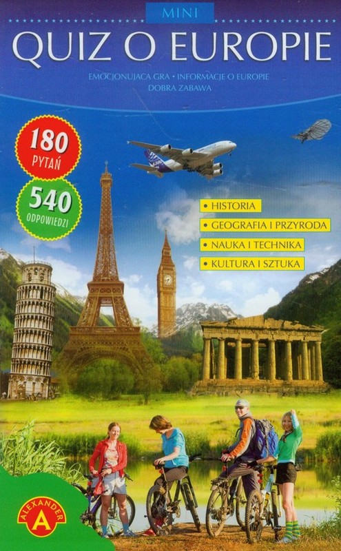 okładka Quiz o Europie książka