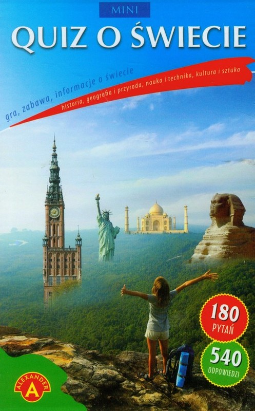 okładka Quiz o świecie mini książka