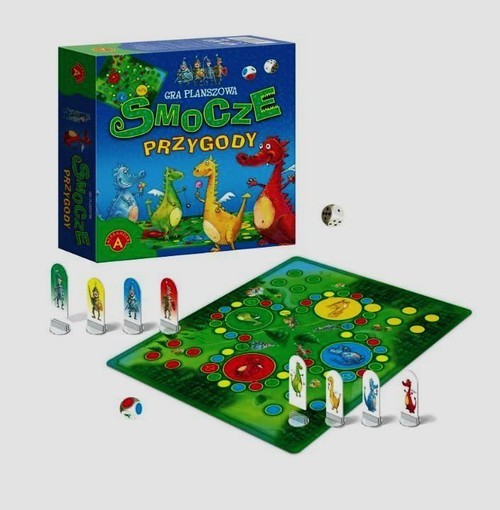 okładka Smocze przygody książka