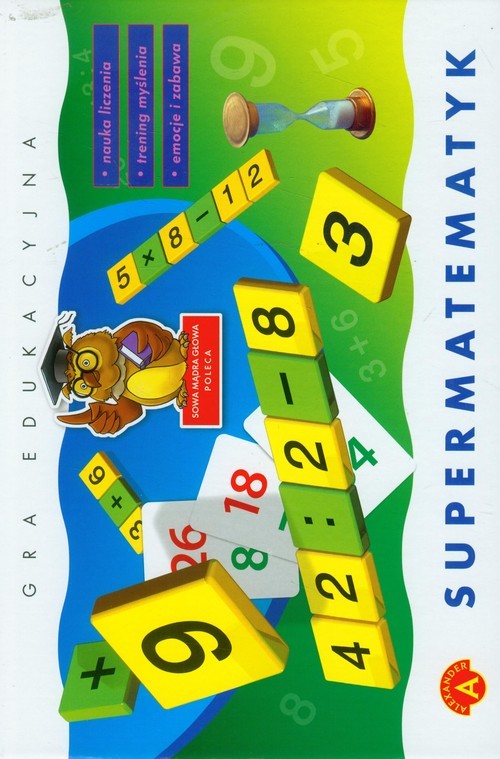 okładka Supermatematyk książka