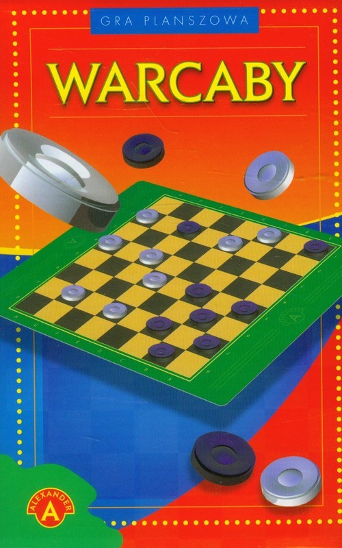 okładka Warcaby mini książka