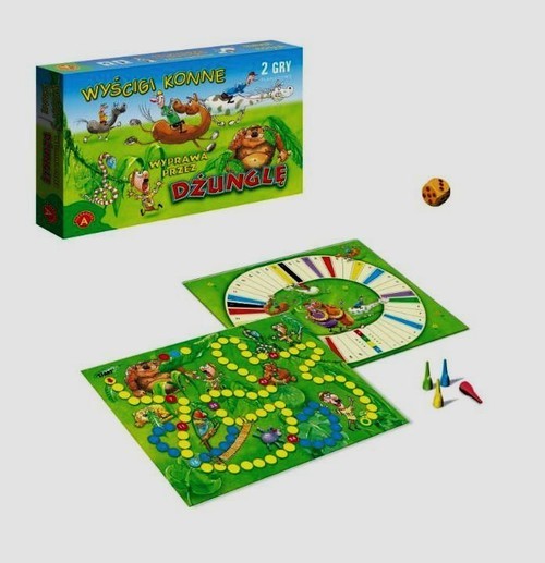 okładka Wyścigi konne Wyprawa przez dżunglę książka