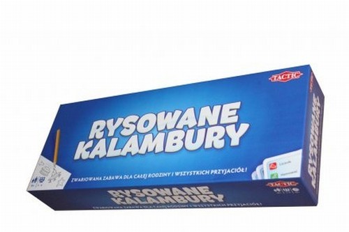 okładka Rysowane kalambury książka