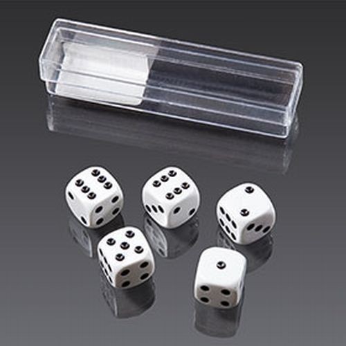 okładka Kości Piatnik oczkowe 16mm książka