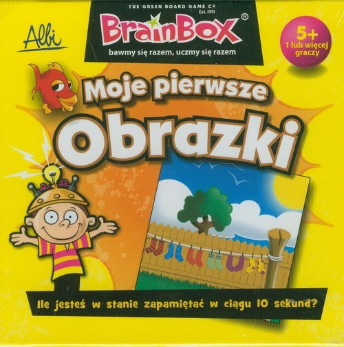 okładka Brainbox Moje pierwsze obrazki książka
