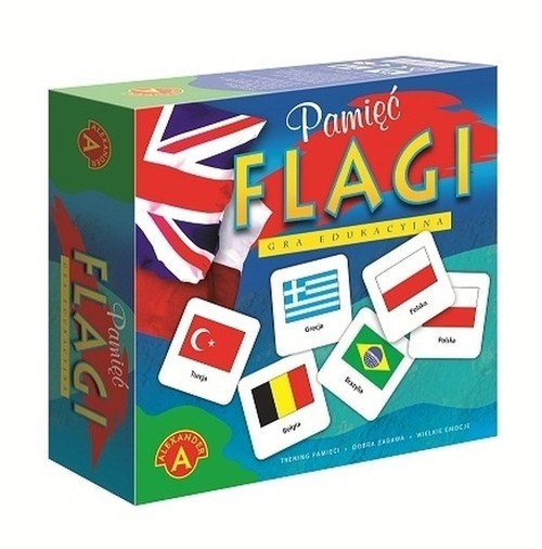 okładka Pamięć Flagi Gra edukacyjna książka
