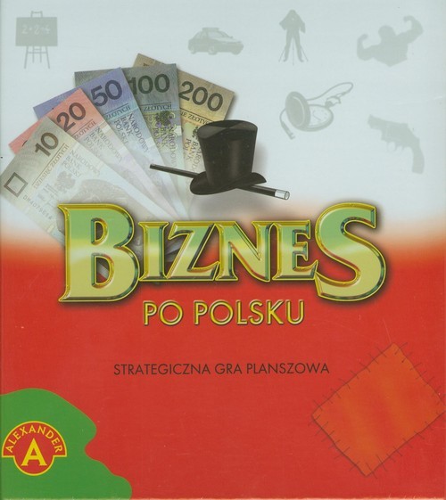 okładka Biznes po polsku Strategiczna gra planszowa książka