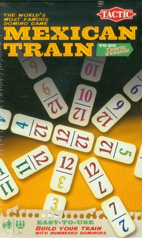 okładka Mexican train gra podróżna książka