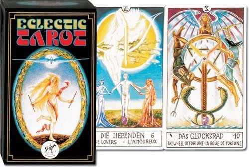 okładka Tarot Eclectic karty do wróżenia Piatnik książka
