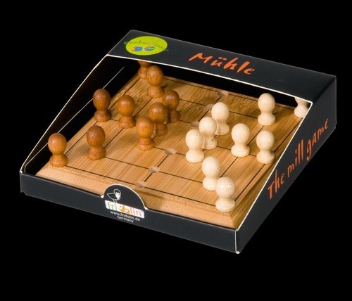 okładka Gra planszowa Młynek bambus książka