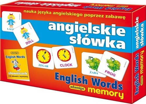 okładka Angielskie słówka Memory książka
