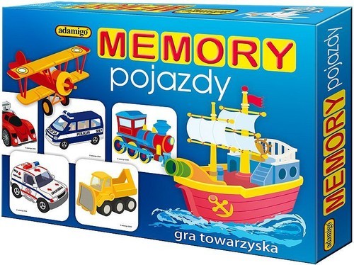 okładka Pojazdy Memory książka