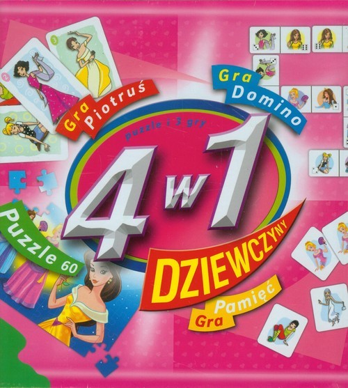 okładka 4 w 1 Dziewczyny książka