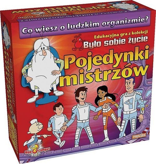 okładka Pojedynki mistrzów Edukacyjna gra z kolekcji Było sobie życie książka