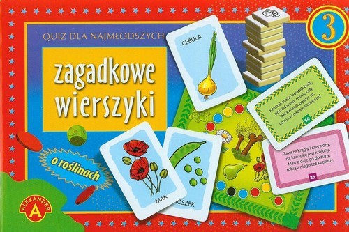 okładka Quiz Zagadkowe wierszyki o roślinach książka