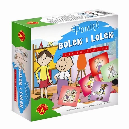 okładka Pamięć Bolek i Lolek Gra edukacyjna książka