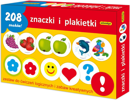 okładka Znaczki i plakietki - zestaw edukacyjny książka