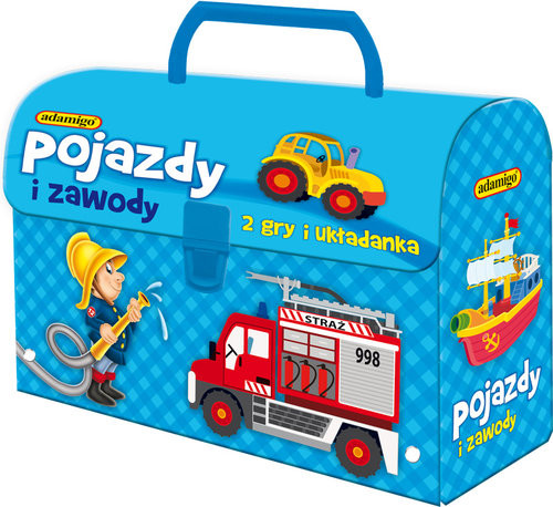 okładka Kuferek - Pojazdy i zawody książka