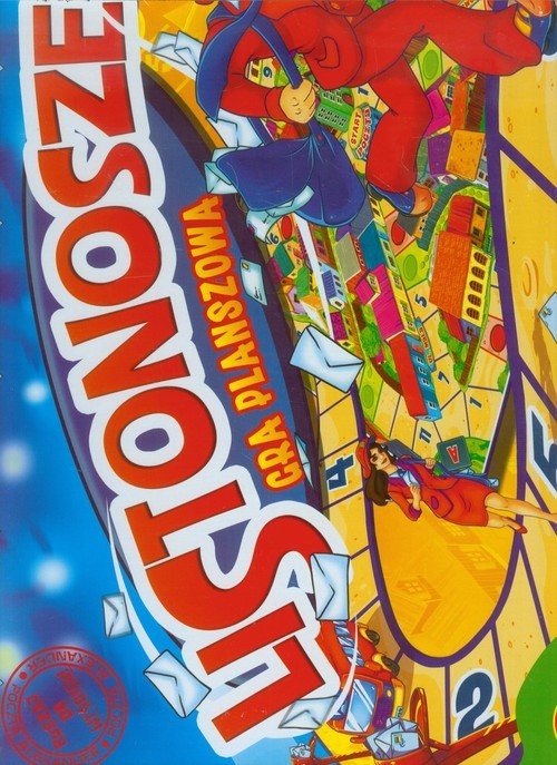 okładka Listonosze Gra planszowa książka