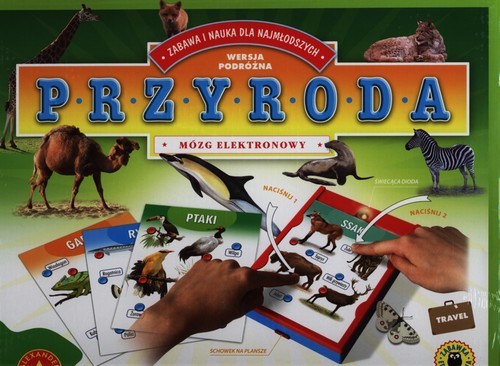 okładka Przyroda Mózg elektronowy Wersja podróżna książka
